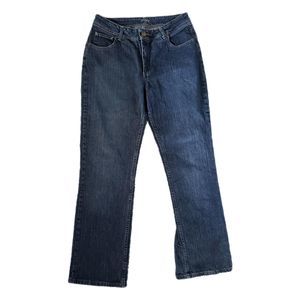 Riders by Lee Dark Wash Boot Cut Jeans, Size 14M, Pre-owned